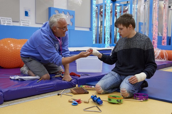 Part of the new PMLD centre which was opened in 2015.