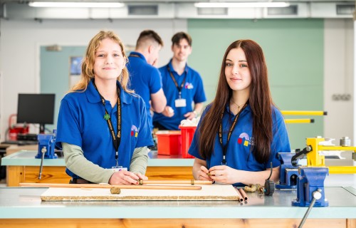 Construction Students 
