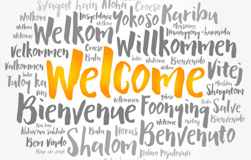 welcome poster