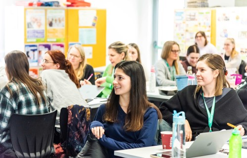 An NTTC Professional Development session for trainee teachers and post graduate teaching apprentices credit David Kirkham 2