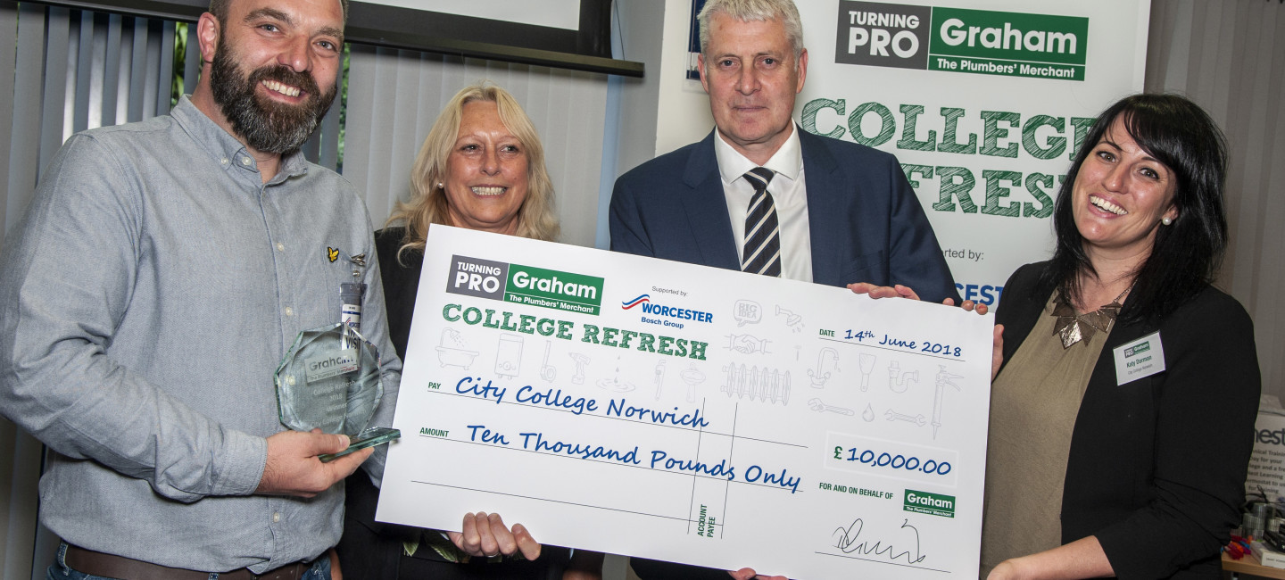 College Wins 10 000 Upgrade For Plumbing And Heating Facilities